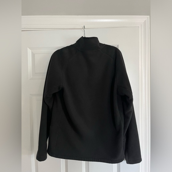 Men's North Face Fleece Jacket Black Size Medium - Picture 5 of 6